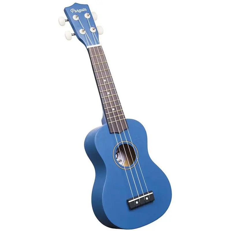 Penguin Nautical Blue Soprano Ukulele (Dark Blue)