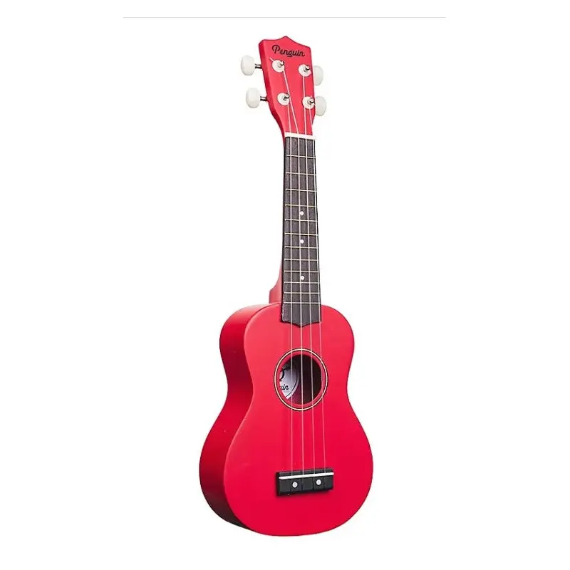 Penguin Tomato Red Soprano Ukulele