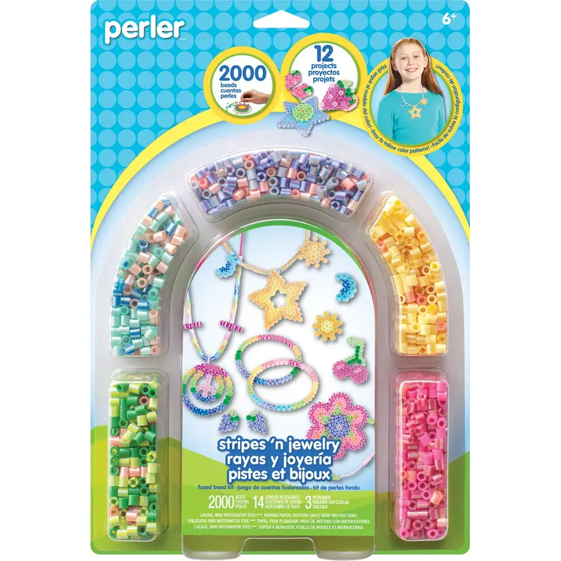 Perler Arch Blister - Stripes 'n  Jewelry