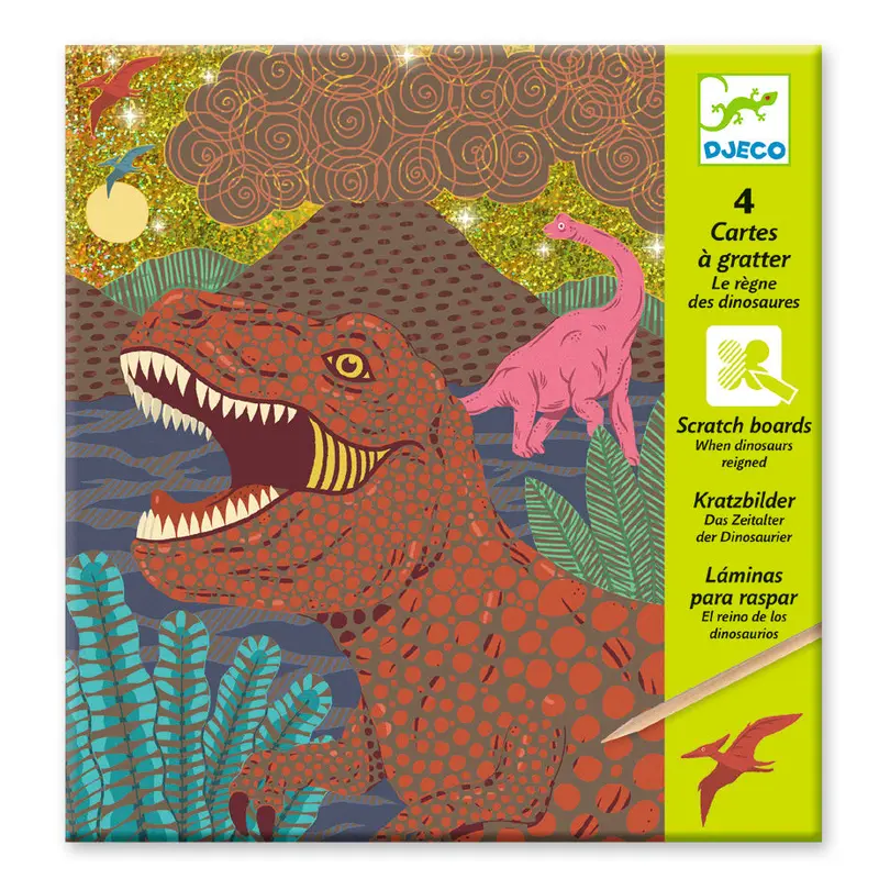 Petit Gifts: Scratch Cards Dinosaurs