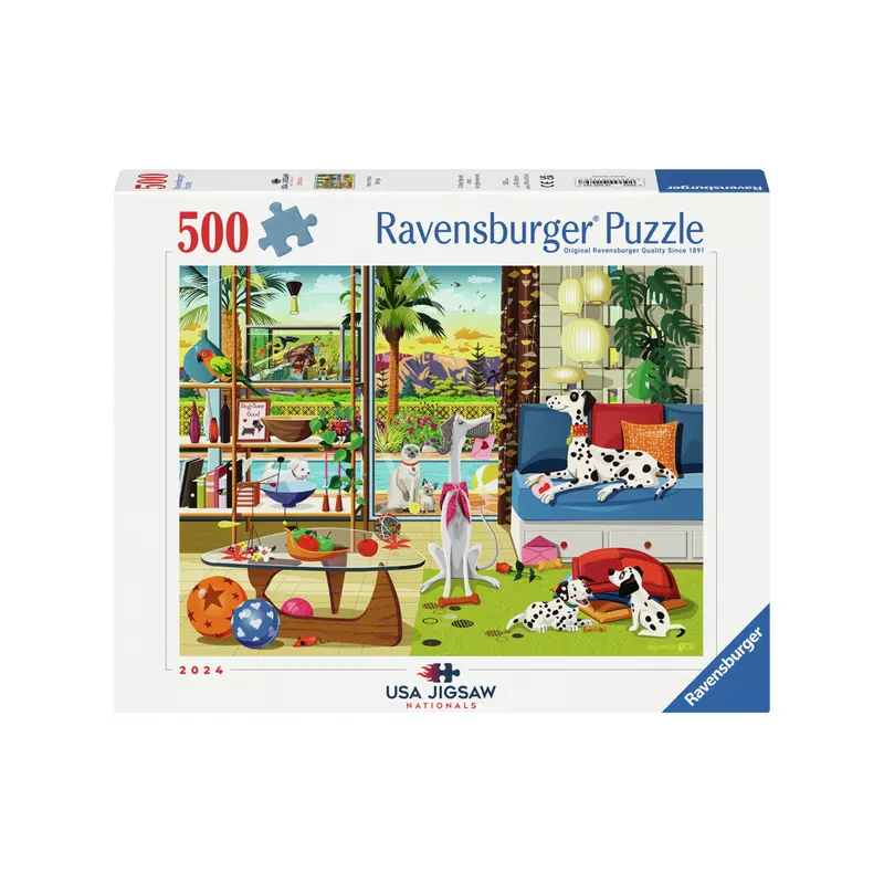 Pets Of Palm Springs - 500 Pc Puzzle