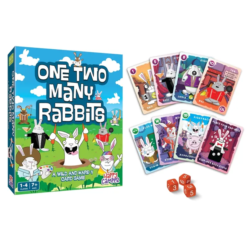 One Two Many Rabbits - A Wild & Harey Card Game