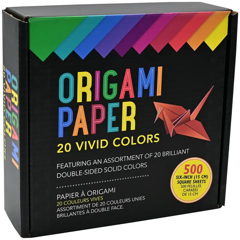 Origami Paper 20 Vivid Colors
