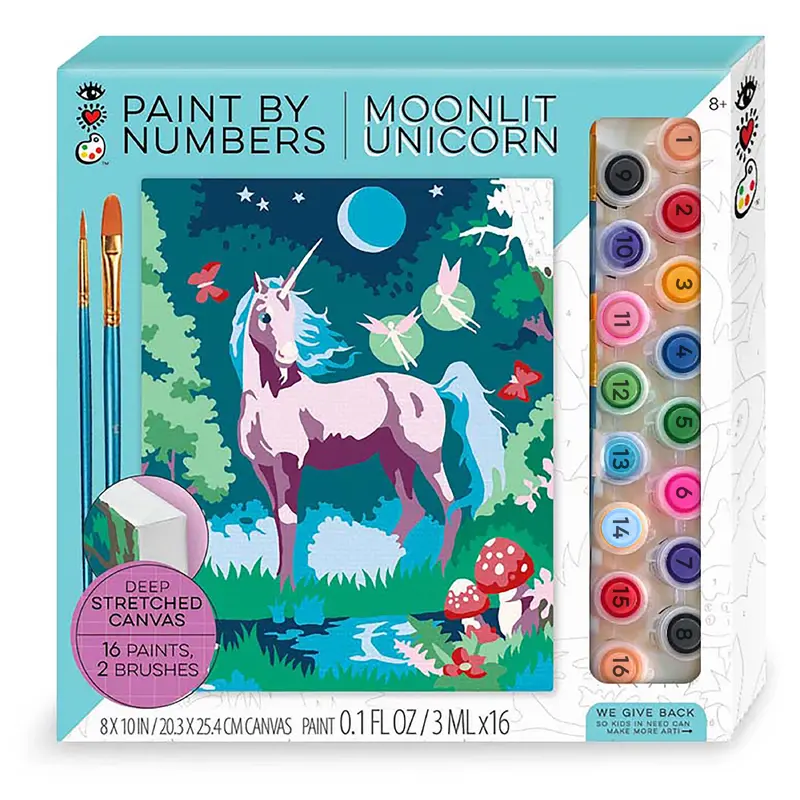 Paint by Numbers - Moonlit Unicorn