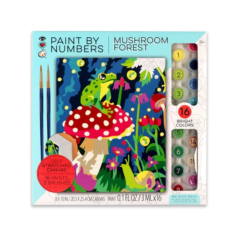 Paint by Numbers - Mushroom Forest