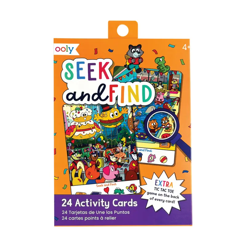 Paper Games: Seek & Find Activity  Cards