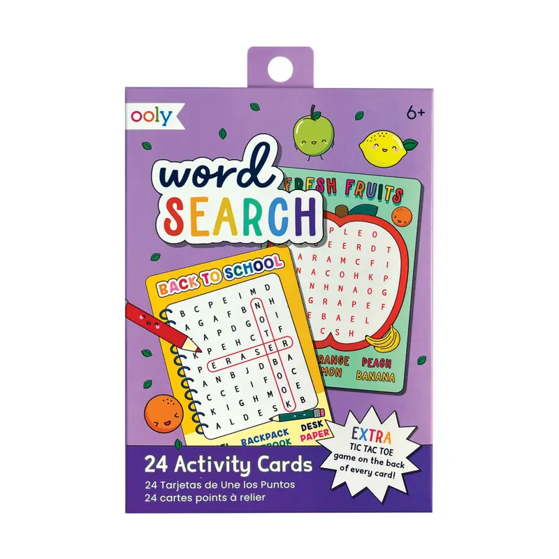 Paper Games: Word Search Activity  Cards