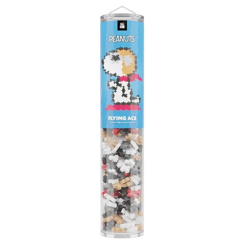 Peanuts Puzzle By Number  Flying Ace 275 pc Tube