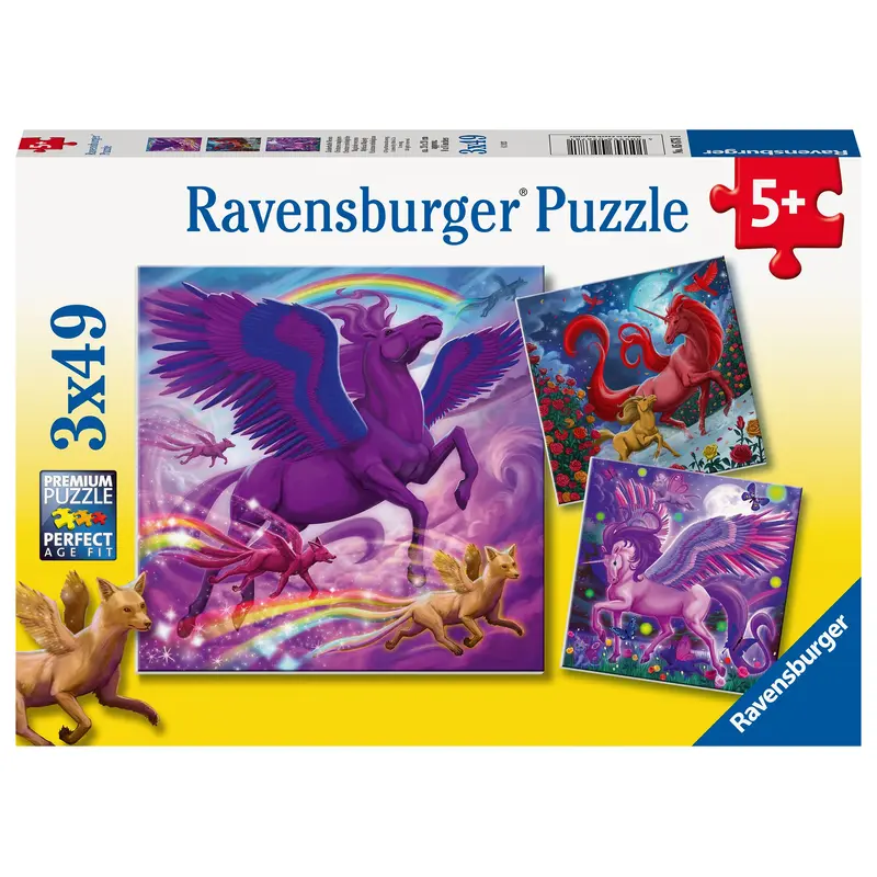 Mythical Majesty 3x49 pc Puzzle
