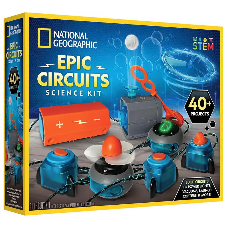 National Geographic Epic Circuits Science Kit