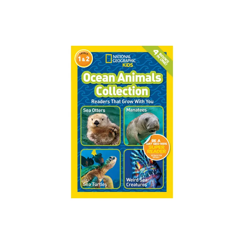 National Geographic Kids Reader Ocean Animals Collection - Levels 1 & 2