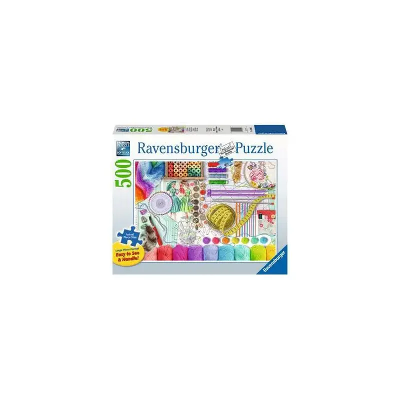 Needlework Station - 500 Large Pc Puzzle