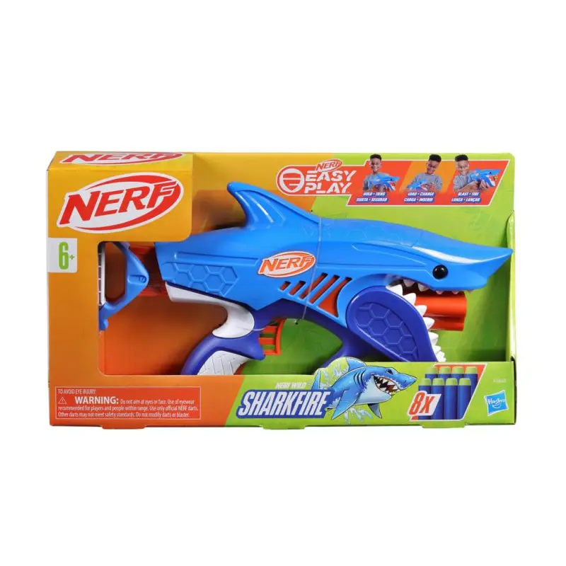 Nerf: Jr.: Wild: Sharkfire (Sold Spearately)