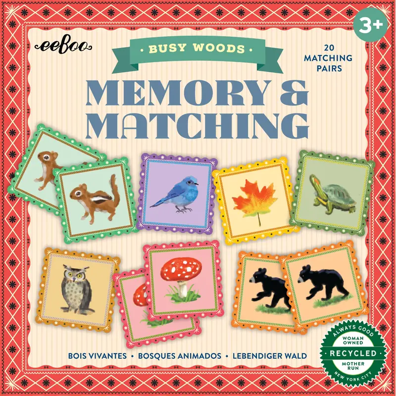 NEW: Busy Woods Matching Game