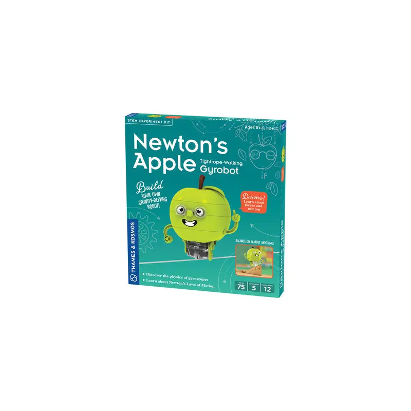 Newton's Apple: Tightrope-Walking  Gyrobot