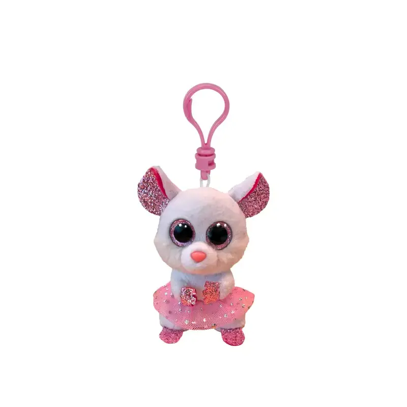 Nina Ballerina Mouse Beanie Boo Clip