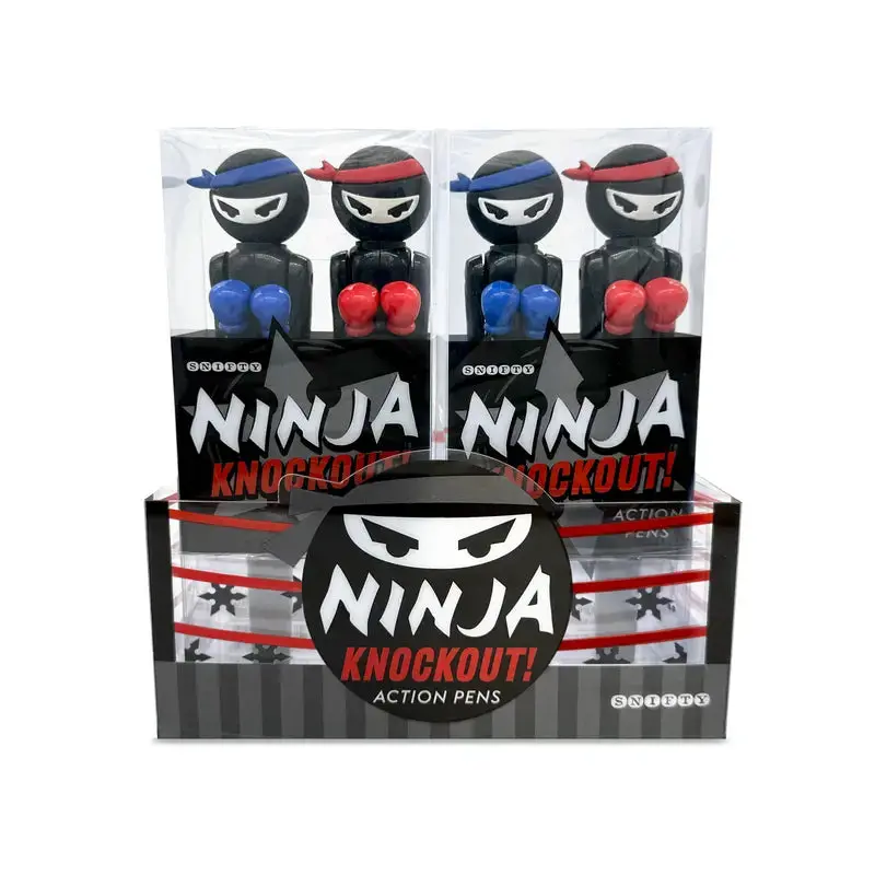 Ninja Knockout Action Pen - 2 Pack
