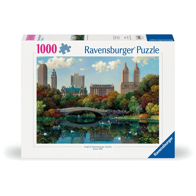 NY Central Park, Bow Bridge - 1000 Pc Puzzle