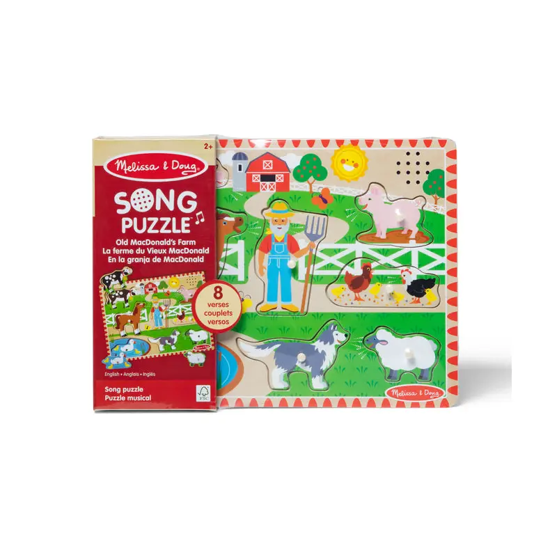 Old MacDonald's Farm Song Puzzle - 8 Pieces
