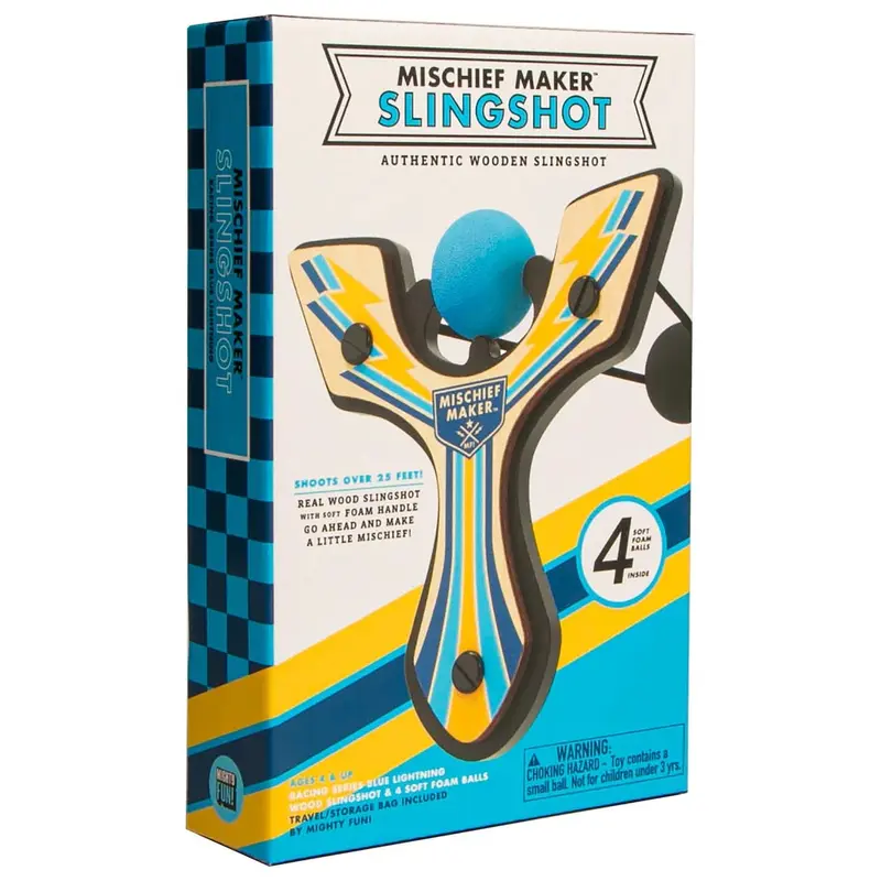 Mischief Maker Slingshot: Racing Series - Blue Lightning