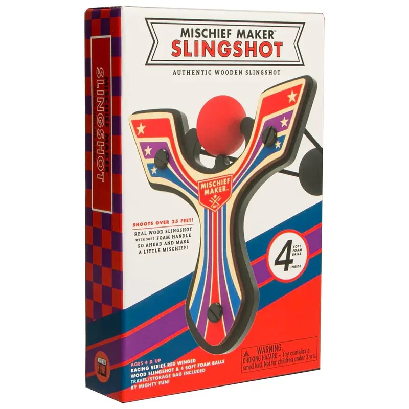 Mischief Maker Slingshot: Racing Series - Red Winged