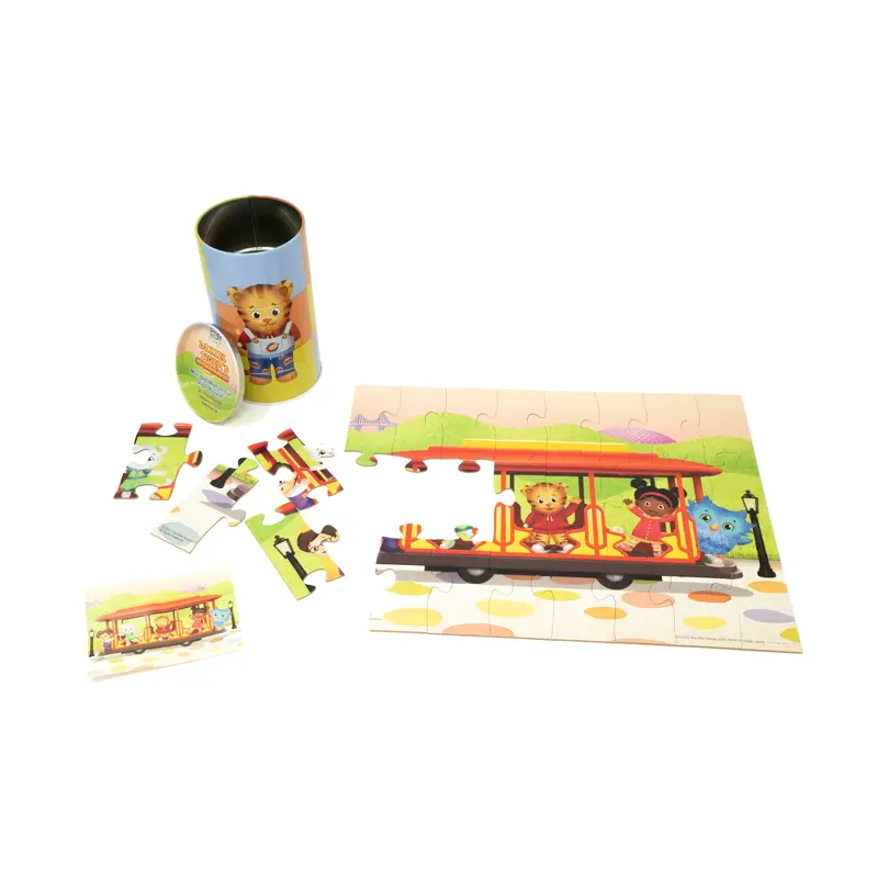 Mix & Match Puzzle Tin - Daniel Tiger's Neighborhood - 24 Pc
