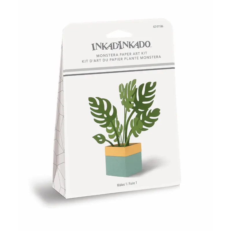 Monstera Paper Art Kit