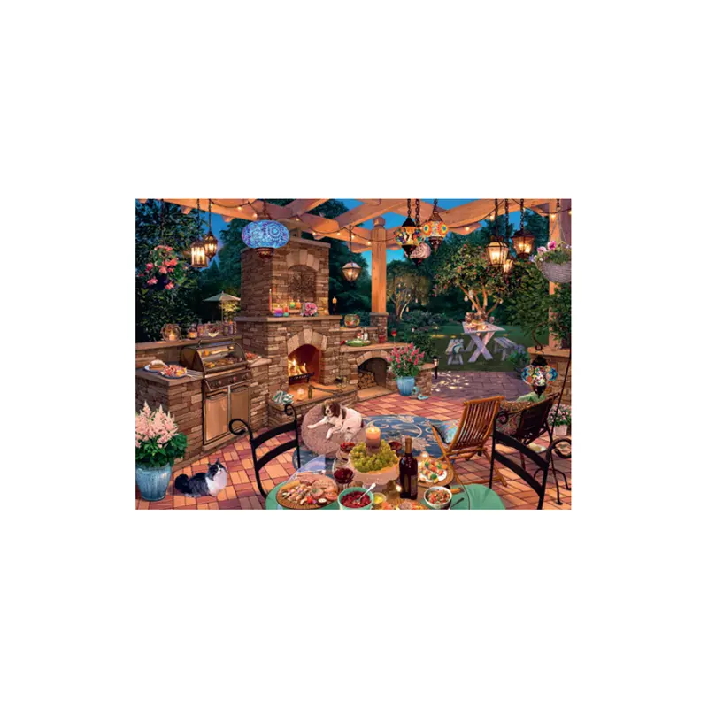 My Haven: The Garden Kitchen - 1000 Pc Puzzle