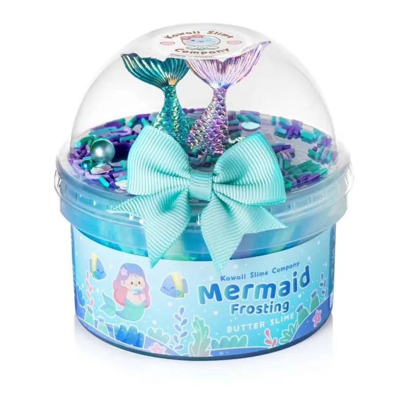 Mermaid Frosting Butter Slime