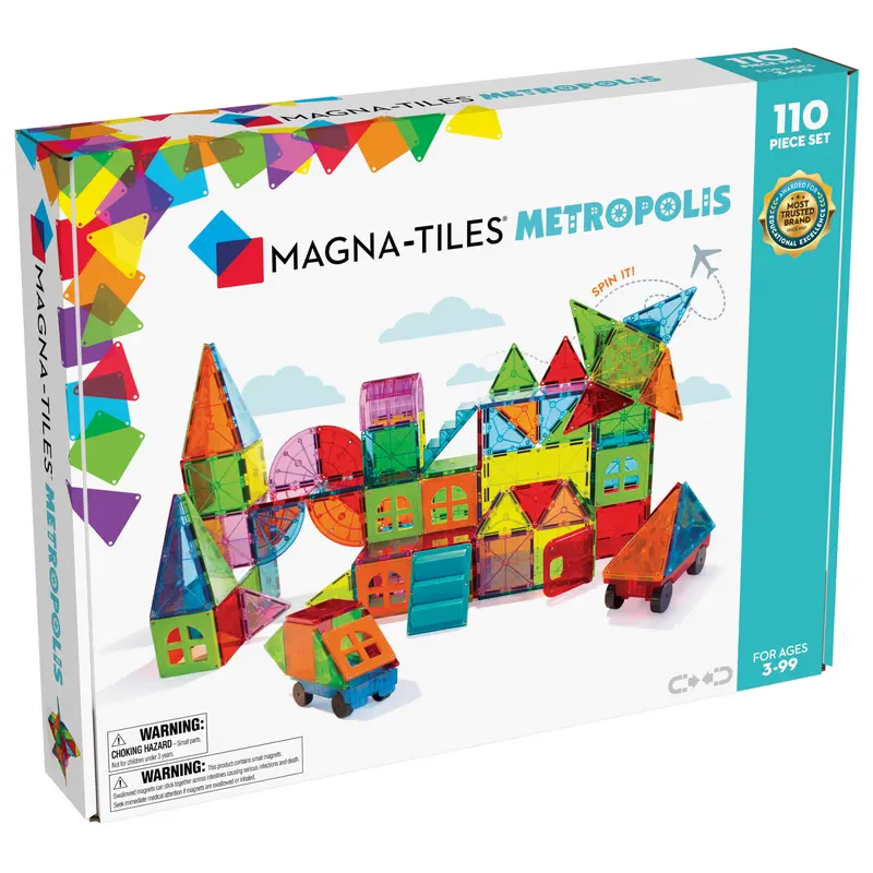 Metropolis 110 Piece Set: Magna Tiles
