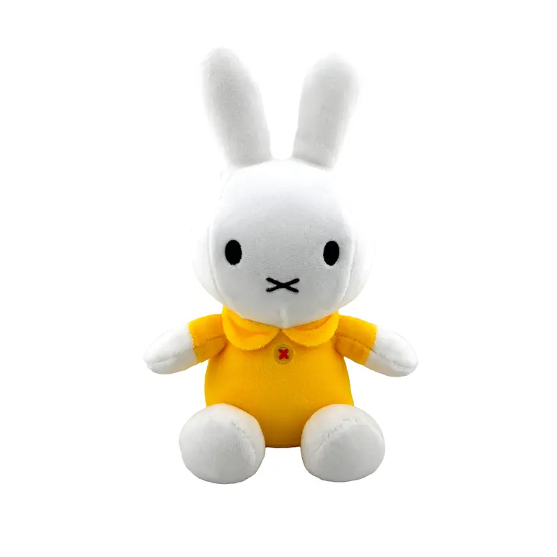 Miffy 8" Beanbag - White w/ Yellow  Dress
