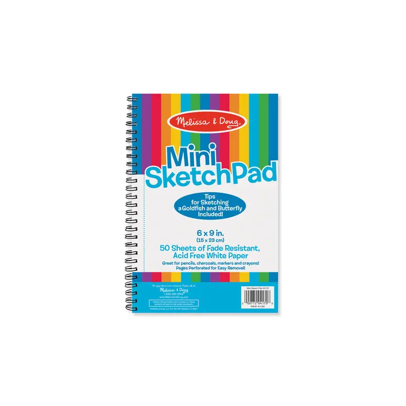 Mini Sketch Pad (6"x9")