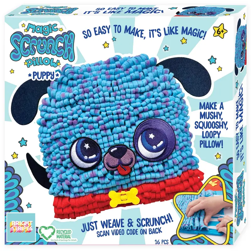 Magic Scrunch Pillow - Puppy