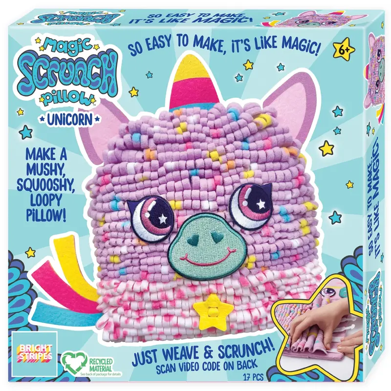 Magic Scrunch Pillow - Unicorn