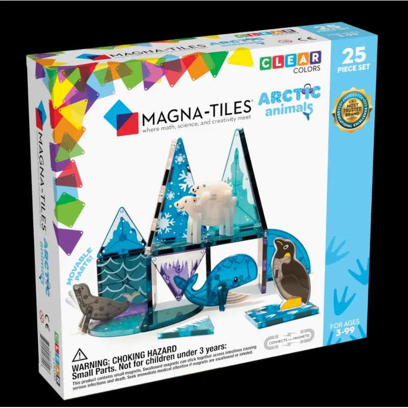 Magna Tiles Arctic Animals 25pc Set