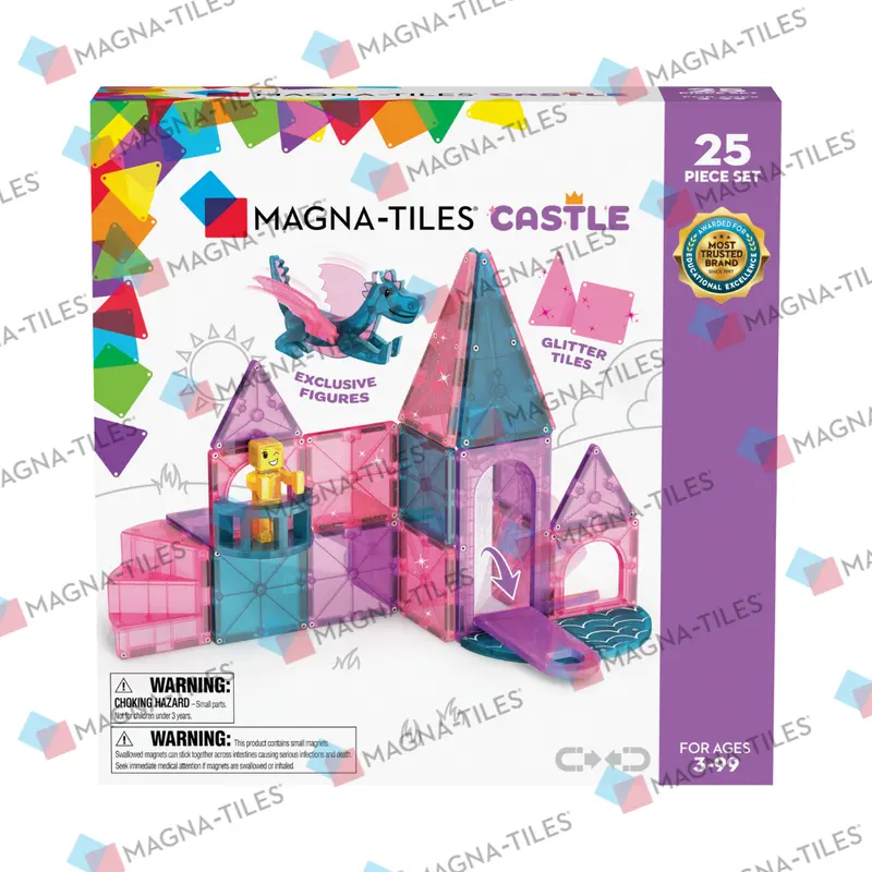Magna-Tiles: Castle - 25 Piece Set