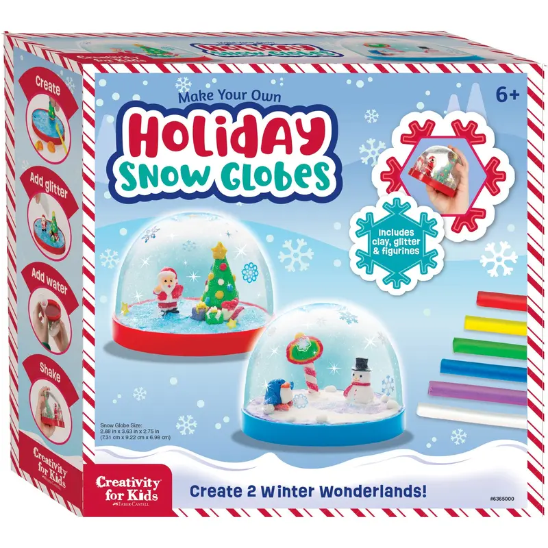 Make Your Own Holiday Snow Globes