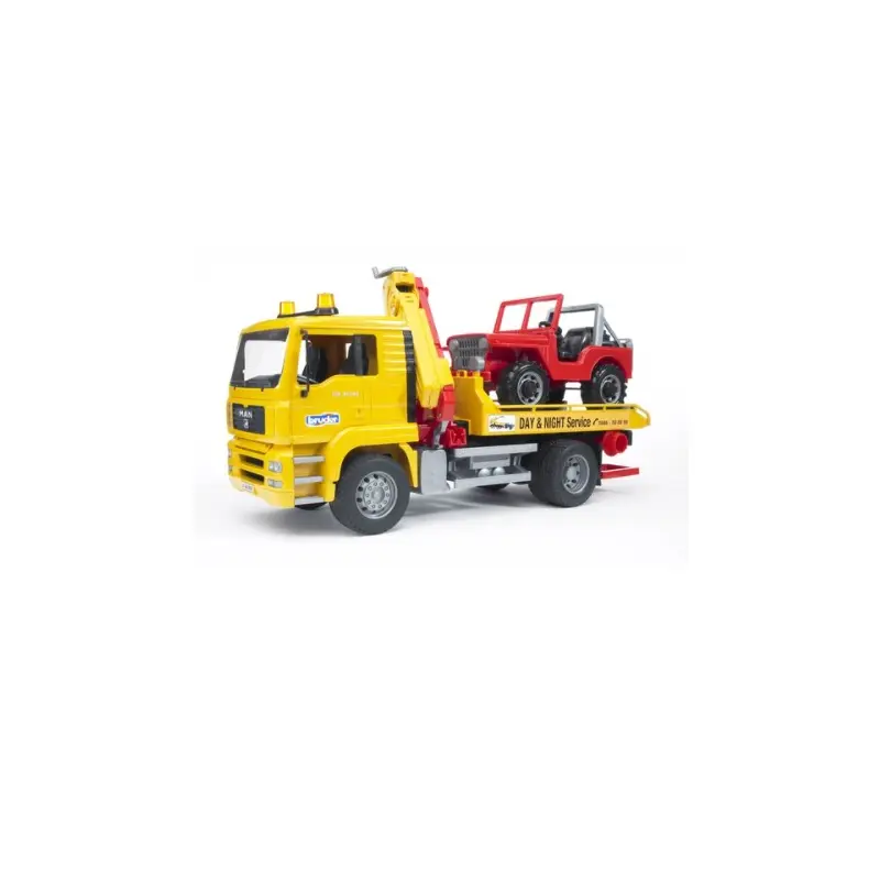 MAN TGA Tow Truck with Cross Country Vehicle