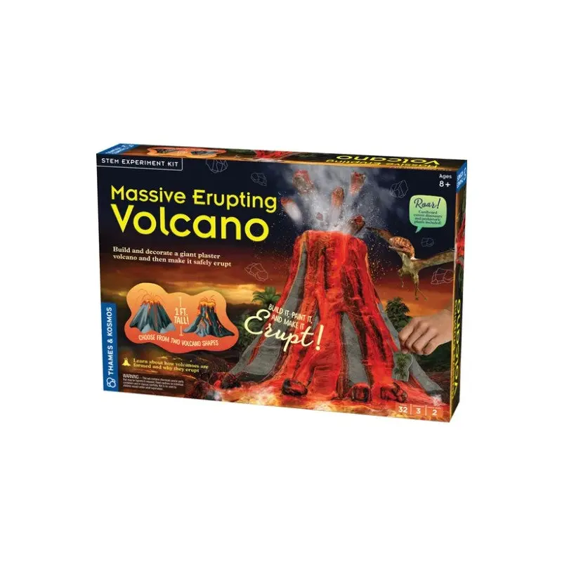 Massive Erupting Volcano