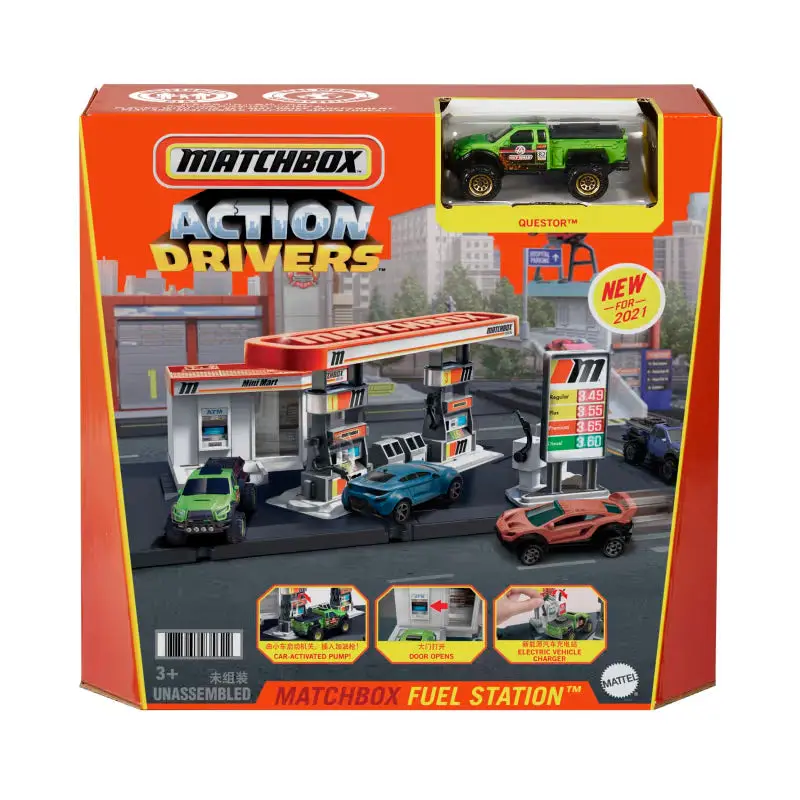 Matchbox: Action Drivers Playset - Asst. Styles