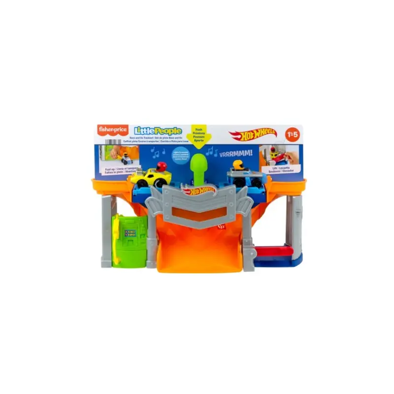 Little People: Hot Wheels - Race And Go Trackset