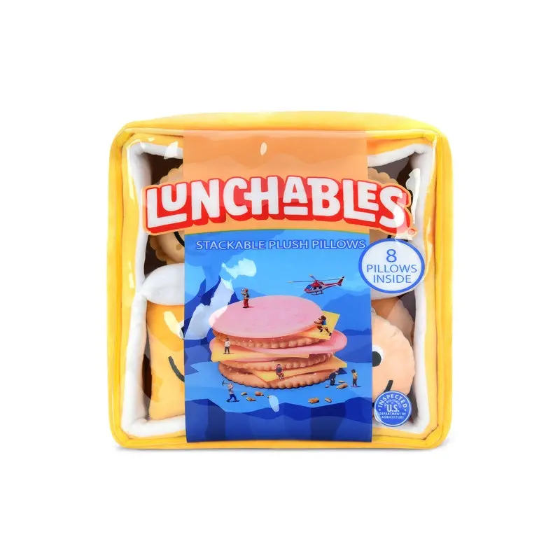 Lunchables Turkey and Cheese Packaging Plush