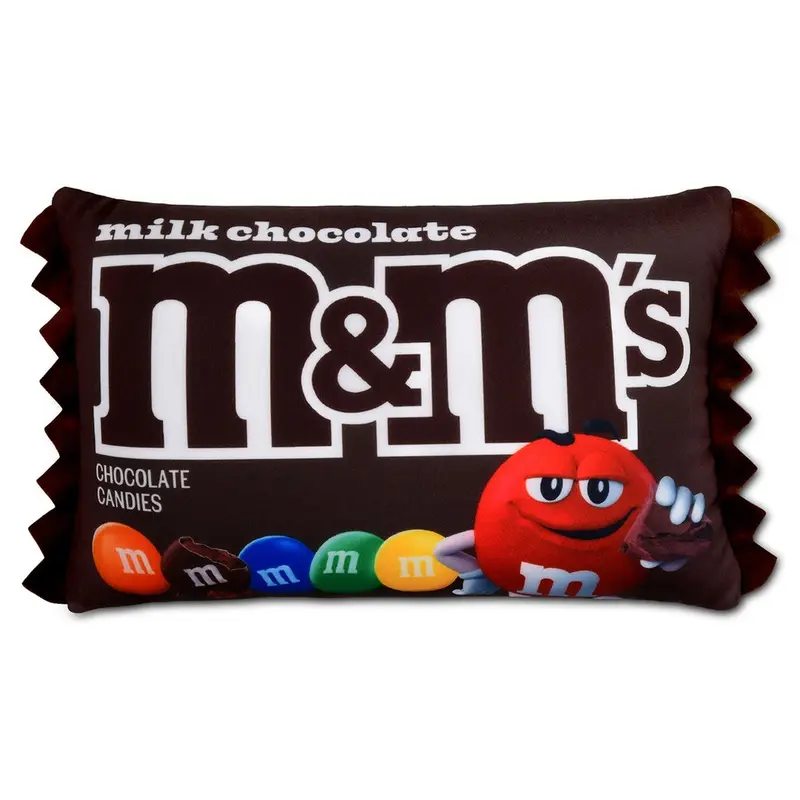 M&M Candy Microbead Plush 12
