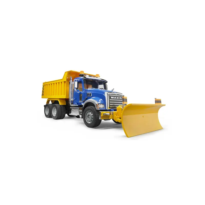 MACK Granite Dump Truck w/ Snow Plow Blade