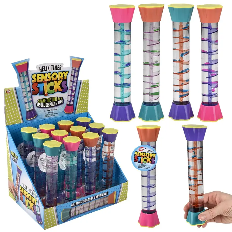 8 Sensory Water Stick Helix Timer (Sold Separately)