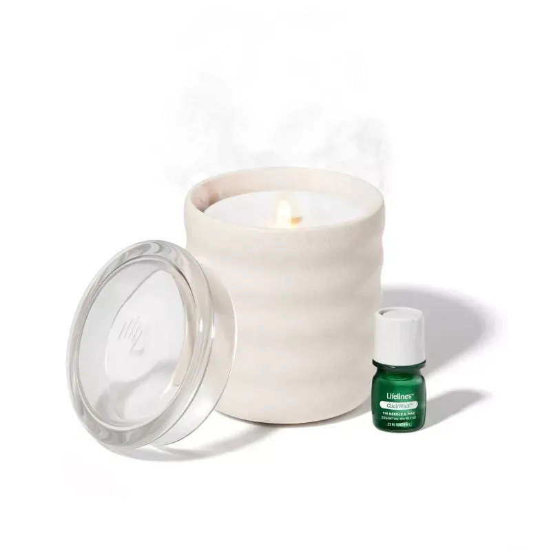 Lifelines Flameless Candle Diffuser - Bubble (Cream)