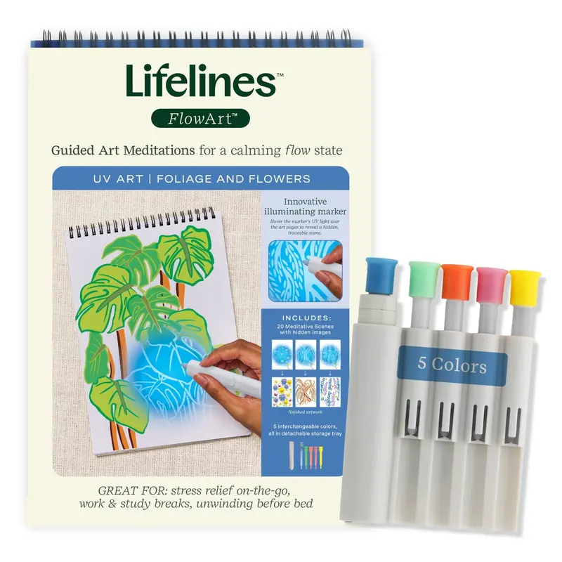 Lifelines Flowart - Illuminate & Create - Foliage & Flowers