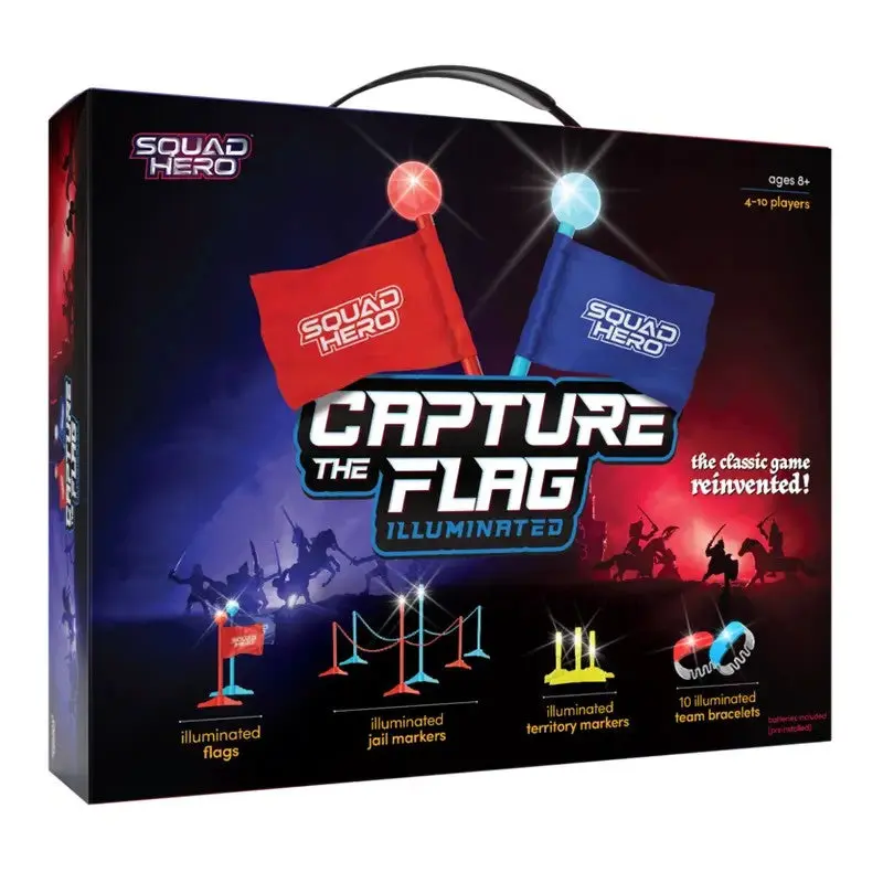 Light-Up Capture The Flag Game - Illuminated