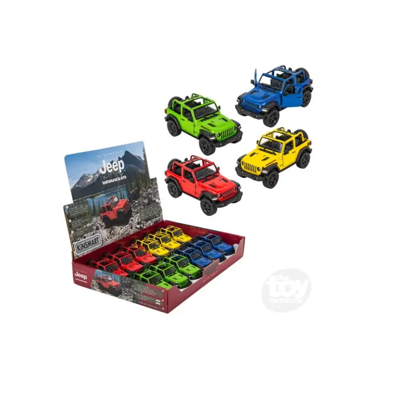 5" Die-Cast 2018 Jeep Wrangler Open Top (Sold Separately)