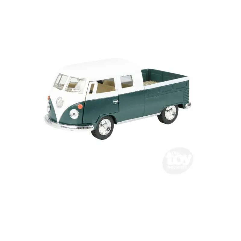 5" Diecast Pull Back 1963 VW Double Cab Pick Up